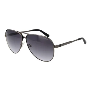 Occhiali da sole uomo guess sunglasses occhiale aviatore pilota a goccia grande - Imagen 1 de 3