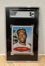1971 Bazooka Hank Aaron SGC 5 EX