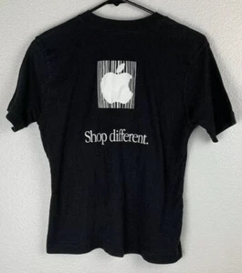 Apple Company "Shop Different" Vintage T-Shirt Damen Größe Small S - Bild 1 von 7