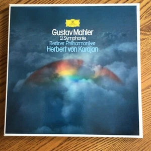 Mahler ~ Symphony 9 ~ Von Karajan ~ Berlin Symphony ~ 2 LP Vinyl Box Set. - Picture 1 of 6