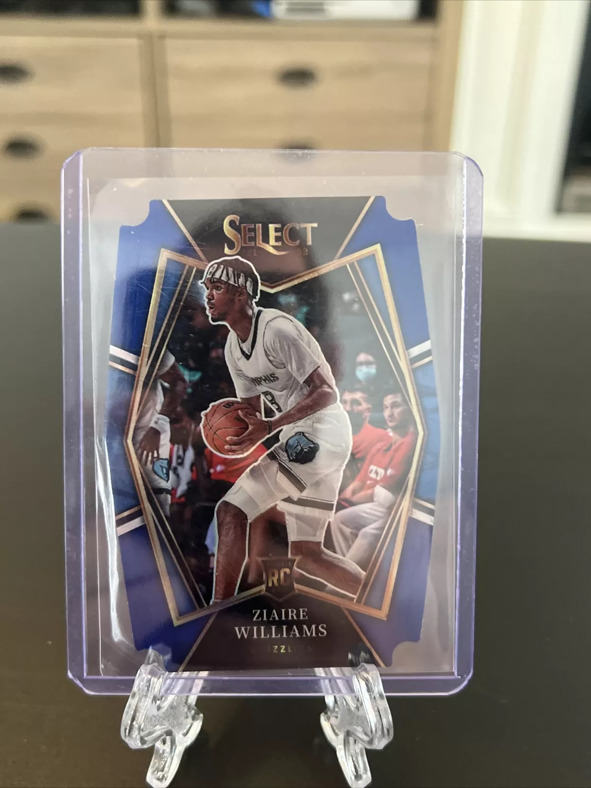 2021-22 Select Ziaire Williams Premier Level SP Blue Die Cut Rookie RC /249 #181