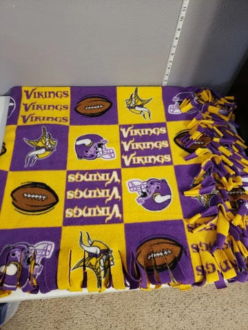 NFL Minnesota Vikings Team Fleece Throw Cover