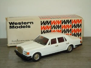 1981 Rolls Royce Silver Spirit - Western Models WP105 - 1:43 in Box *61982 - Bild 1 von 5