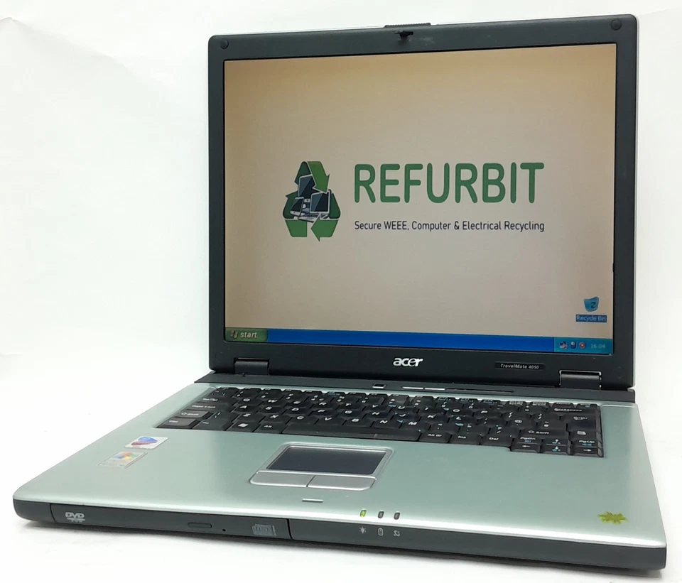 Acer TravelMate 4050 Series CL51 - Pentium M 1.6GHz - 1.25GB Ram - 15" - 40GB... - Image 1 of 4