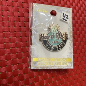 NIC 2023 HARD ROCK CAFE NEW YORK FREIHEITSSTATUE 3D GLOBAL LOGO SERIE LE PIN - Bild 1 von 2