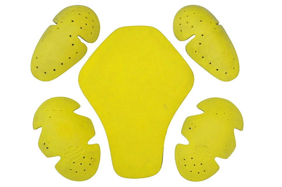 Conjunto de almofadas de proteção para ombro/cotovelo/costas com certificação CE armadura de motocicleta  - Imagem 1 de 4