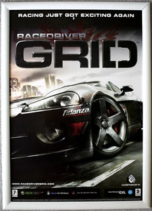 GRID Race Driver RARE PS3 PC XBOX 360 42cm x 59cm Promotional Poster - Picture 1 of 2