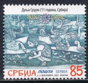 1677 - SERBIA 2021 - Joy of Europe - MNH Set - Picture 1 of 2