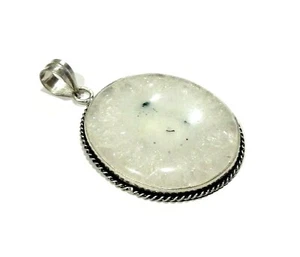 Bijou pendentif pierre quartz solaire argent 925 pendant - Imagen 1 de 2