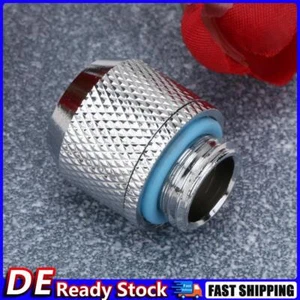 Filetage externe G1/4 pour système de refroidissement par eau PC tube (point) Deu 9,5 x 12,7 mm - Photo 1/6