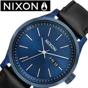 Nixon NA1263316 The Sentry Luxe Quartz Men's Watch Blue Dial Analog From Japan - Picture 1 of 5