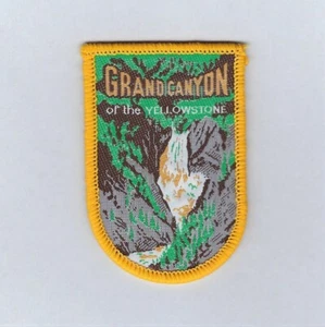 Parche vintage del Gran Cañón de Yellowstone - Imagen 1 de 1