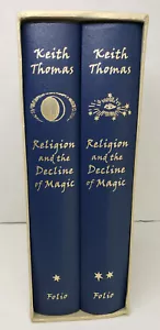 Folio Society RELIGION AND THE DECLINE OF MAGIC by Keith Thomas Vols. 1 & 2 - Foto 1 di 20