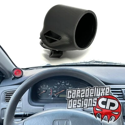 Single gauge pod mount for 1998-2002 Accord functional defrost vent - Image 1 of 4