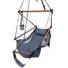 Hammock Hanging Chair Air Deluxe Outdoor Chair Solid Wood 250lb 4 Color