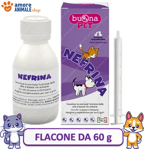Buonapet Nefrina Flacone 60 Grammi per Cani e Gatti - Supporto per vie Urinarie - Foto 1 di 1