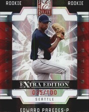 2009 (MARINERS) Donruss Elite Extra Edition Status #136 Edward Paredes /100