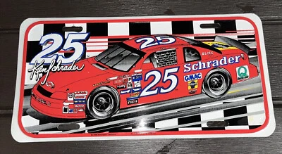 De colección Metal Ken Schrader Matrícula NASCAR Automóvil Coche Chevy Hendrick 1996 Foto 1 de 4