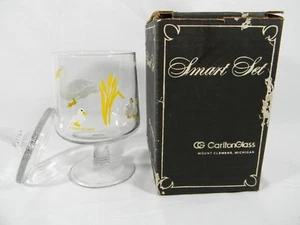 De colección Carlton Vidrio Emplumado Amigo Pies Caramelo Juego Inteligente Vidrio Ganso Vidrio - Imagen 1 de 8