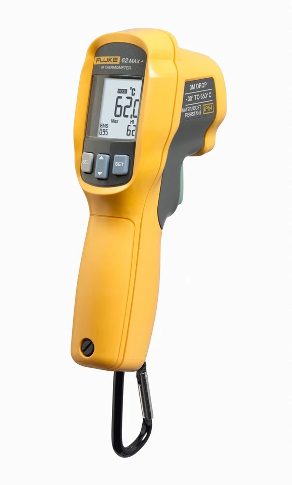 Fluke 62Max+ Plus Infrared Thermometer with Personalised Calibration Certificate - Image 1 of 3