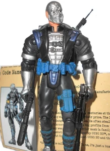 GI JOE vs Cobra 2002 DESTRO 100% komplett mit Karteikarte FC GVC Waffe Ständer Telefon - Bild 1 von 5