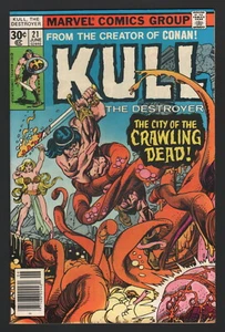 KULL, THE DESTRUYER #21, Marvel, 1975, casi nuevo-, ¡la ciudad de los muertos que se rastrean! - Imagen 1 de 1