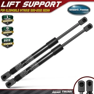 2 件后后备箱升降支撑减震支柱适用于 Oldsmobile Intrigue 1999 - 2002 年轿车 — 第 1/4 张图片