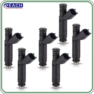 6X Inyector de combustible FJ332 para Ford Mustang 2000-2003 2001-2004 Windstar LX 3,8 L V6 Foto 1 de 4