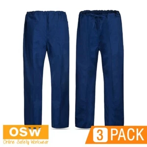 3 X Reversible Drawstring Withstand Waist Cotton, Polyester Pant M88013 - Picture 1 of 4