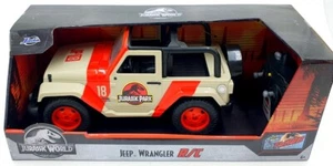 Jada 1/16 Scale 32132 - Jeep Wrangler R/C 2.4 GHz Jurassic World - Foto 1 di 5