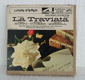 Rome Opera House Orchestra, Previtali-Highlights From Verdi La Traviata 7" Reel - Picture 1 of 8