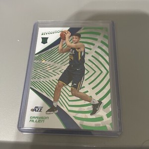 GRAYSON ALLEN 2018 PANINI REVOLUTION Green New Year ROOKIE RC CARD #17/88