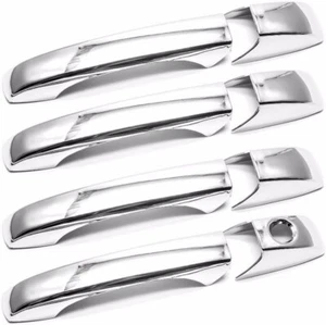 2007-2009 Chrome Door Handle Cover w/Driver Keyhole for Dodge Caliber - Picture 1 of 4