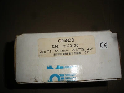 Omega CNi833 PID temperature processor controller NIB 1/8 din - Image 1 of 4