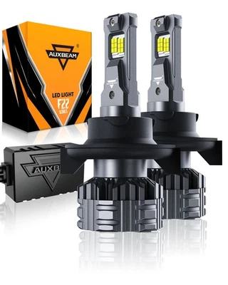 AUXBEAM H13 LED Headlight Bulbs For POLARIS Ranger RZR 570S 800S 900S 1000 XP - Image 1 of 4