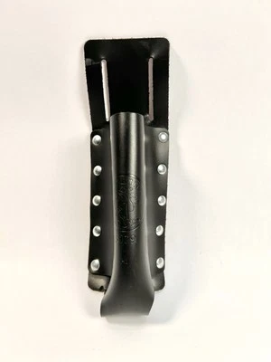 Klein Tools 5129 H1 Flashlight Belt Holster Black Leather Riveted - Image 1 of 4