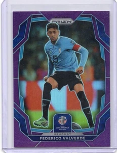 2024 Prizm Copa America Federico Valvderde Purple Refractor #/49 - Picture 1 of 2