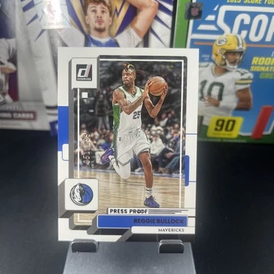 2022-23 Panini Donruss Basketball Reggie Bullock /199 #183 Dallas Mavericks  - Image 1 of 3