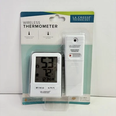 La Crosse Technology 308-1409WT-CBP Wireless Thermometer Temperature Station - Image 1 of 4