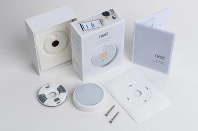 Termostato inteligente programável Nest Thermostat E - Branco (T4000ES) - Imagem 1 de 4