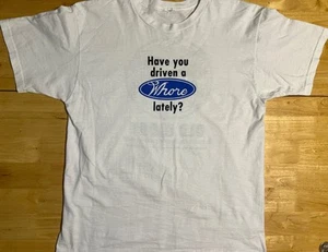 VINTAGE OLD GLORY ALT LIFESTYLE SMOKE SHOP FUNNY PARODY T SHIRT LARGE 🔥SEE PICS - Picture 1 of 10