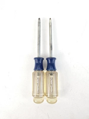 Vtg Craftsman USA Robertson #1  Square Drive Screwdriver USA 41141 41142 WF - Image 1 of 4