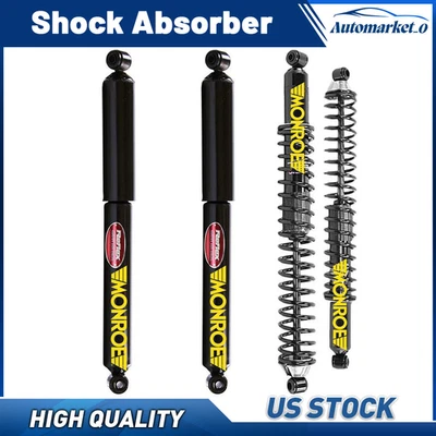 Monroe Rear Front Shock Absorbers fits 1992 1993 1994 1995 1996 Ford F-250 4.9L - Image 1 of 4