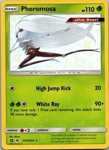 Pheromosa Holo Shiny Holo Rare HIF:SV Hidden Fates: Shiny Vault SV5/SV94 NM - Bild 1 von 2
