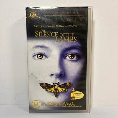 The Silence of the Lambs with Anthony Hopkins Jodie Foster VHS VIDEO TAPE - Image 1 of 4