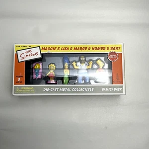 THE OFFICIAL SIMPSONS DIE CAST METAL CONFEZIONE FAMIGLIA DA COLLEZIONE - Foto 1 di 2