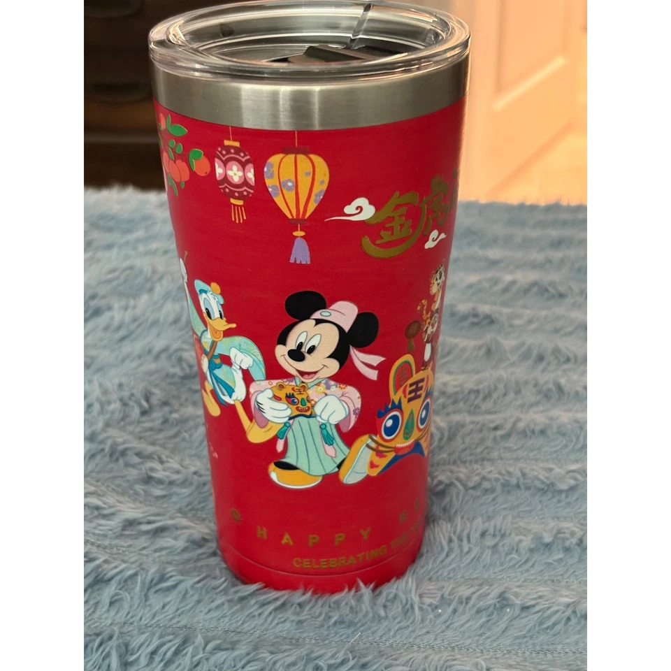 Vaso de viaje Tervis Disney Año Nuevo Lunar 2022 Mickey Mouse Pato Donald Foto 1 de 4