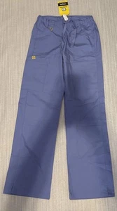 New WonderWink Women’s Scrubs Cargo Pant Ceil Blue X-Small/Tall - Picture 1 of 13