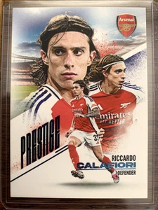Futera Arsenal FX 2024/25 Riccardo Calaflori PRESTIGE 02/02 ABR06 - Imagen 1 de 2