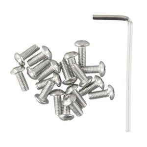 18pcs Electric Scooter Bottom Cover Steel Screws Fit For NINEBOT Max G30 10*4mm - Picture 1 of 19